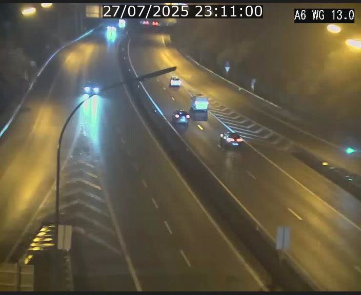 Traffic live webcam Luxembourg Mamer - A6 - BK 13 - direction Luxembourg/France/Allemagne