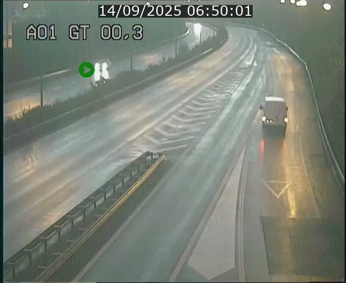 Traffic live webcam Luxembourg Croix de Gasperich - A1 direction Kirchberg - BK 0.3
