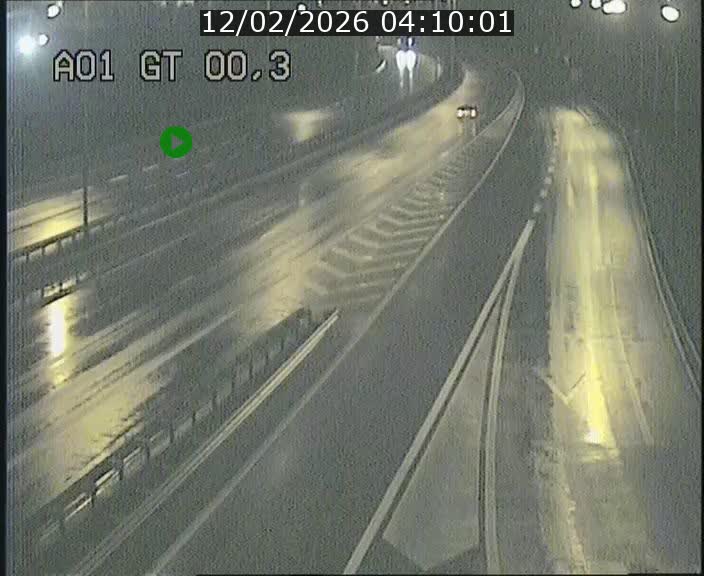 Traffic live webcam Luxembourg Croix de Gasperich - A1 direction Kirchberg - BK 0.3