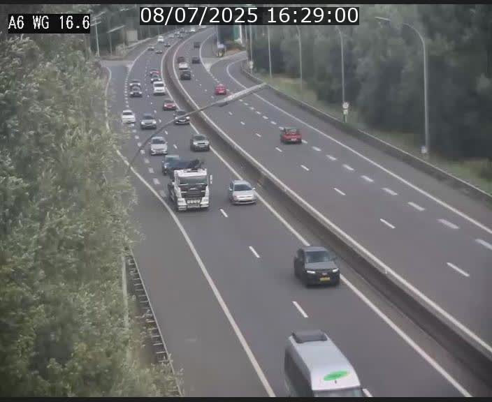 Traffic live webcam Luxembourg Aire de Capellen - A6 - BK 16.6 - direction Luxembourg/France/Allemagne