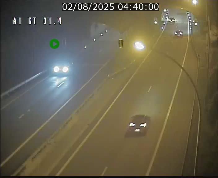 Traffic live webcam Luxembourg Hesperange - A1 direction Kirchberg - BK 1.4
