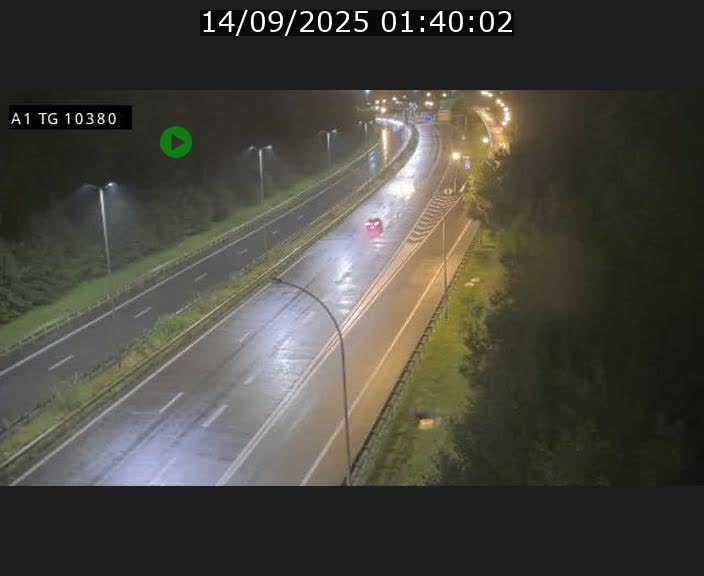 Traffic live webcam Luxembourg Senningerberg - A1 direction Luxembourg Kirchberg - BK 10.3