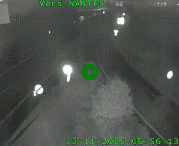 Webcam N147 au nord de Poitiers et à la jonction avec la A10