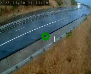 Caméra autoroutière France - A75, Engayresque, entre Millau et Séverac-le-Chateau, en direction de Montpellier