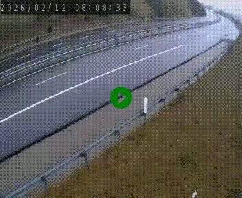 Caméra autoroutière France - A75, Engayresque, entre Millau et Séverac-le-Chateau, en direction de Montpellier