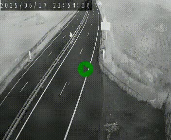 Caméra autoroute A75 à hauteur du col de la Fageole en direction de Clermont-Ferrand
