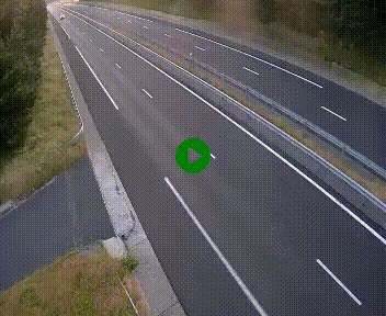 Caméra autoroute A75 à hauteur du col des Issartets en direction de Montpellier