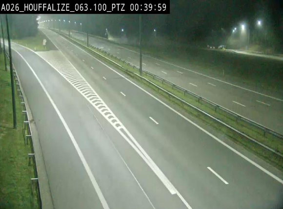 Caméra autoroute Belgique - Houffalize, E25 direction Liège