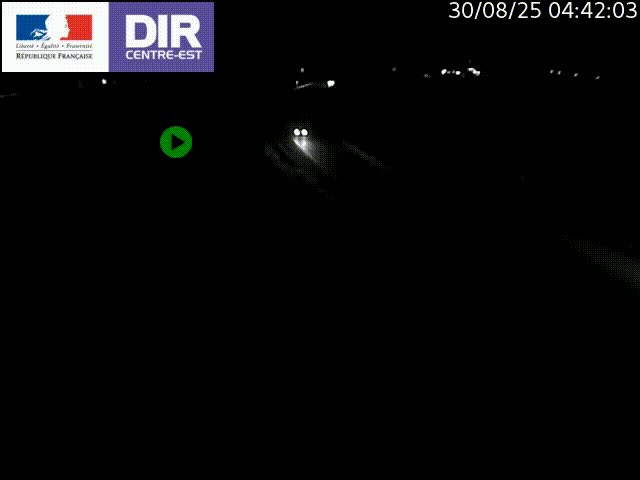 Webcam sur le contournement de Valence, sur la Nationale 7, caméra orientée vers Lyon