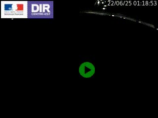 Webcam traffic à Grenoble-sud sur l'autoroute A480. Vue orientée vers l'entrée et la sortie de Grenoble