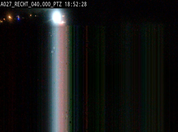 Webcam sur A27/E42 après Malmedy. Vue orientée vers l'Allemagne