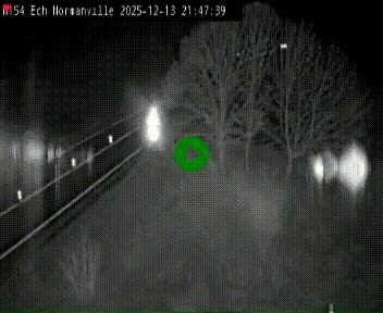 Webcam à hauteur du Leclerc Normanville sur la N154. Vue orientée vers Rouen