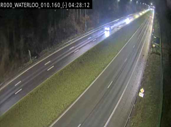 Webcam autoroute Belgique - Waterloo - R0 (ring de Bruxelles) - BK 12.3