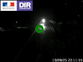Web cam sur la N90 à Aime, en provenance de Bourg-Saint-Maurice et en direction d'Albertville