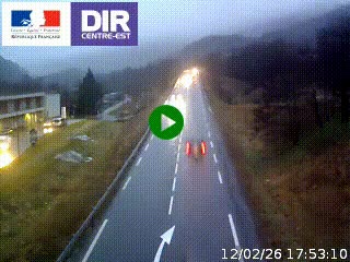 Web cam sur la N90 à Aime, en provenance de Bourg-Saint-Maurice et en direction d'Albertville