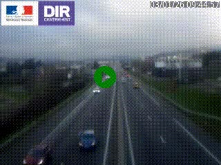 Caméra autoroute à Saint-Etienne (Les Littes) à hauteur du Ikea Saint-Etienne sur l'A72 en direction de Roanne