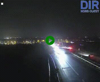 Webcam au début de l'A84 sur le périphérique Ouest de Caen (N814) à hauteur de la sortie 9, Porte de Bretagne