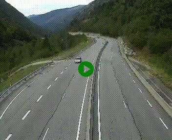 Webcam L'Hospitalet-près-l'Andorre sur N20, en direction d'Andorre