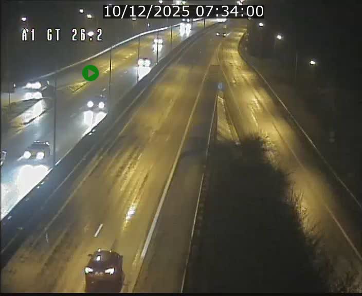Traffic live webcam Luxembourg Grevenmacher - A1 direction Allemagne - BK 26.2