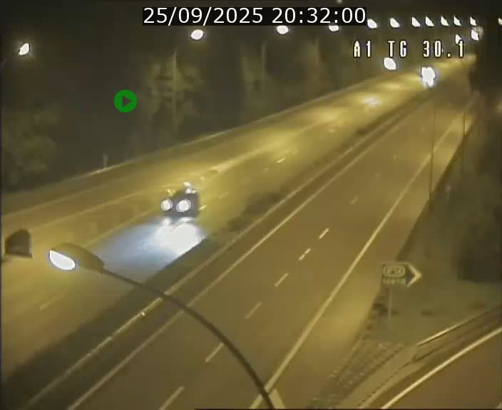 Traffic live webcam Luxembourg Grevenmacher - A1 direction Luxembourg - BK 30.1