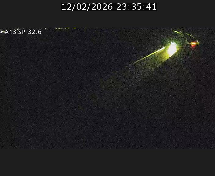 Webcam info trafic A13 à hauteur de Mondorf-les-bains. Vue orientée vers Altwies