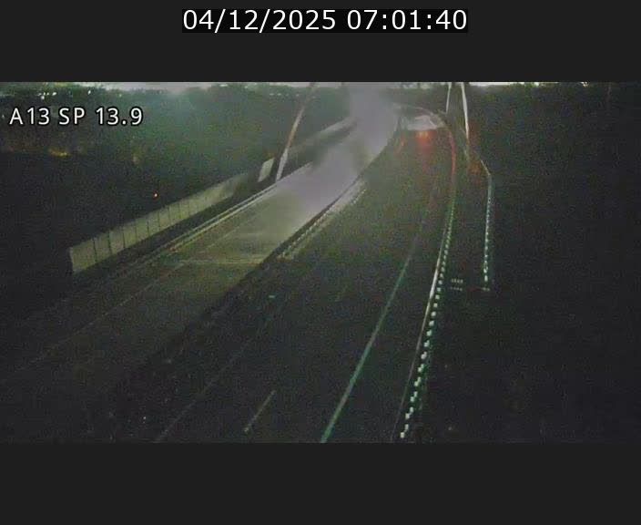 Traffic live webcam Luxembourg Kayl - A13 direction Esch-sur-Alzette/Luxembourg-ville - BK 13.9