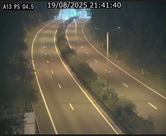 Traffic live webcam Luxembourg Differdange - A13 direction Esch-sur-Alzette - BK 4.5