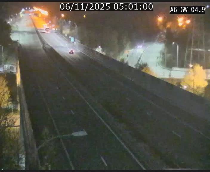 Traffic live webcam Luxembourg Croix de Cessange - A6 - BK 4.9 - direction Belgique