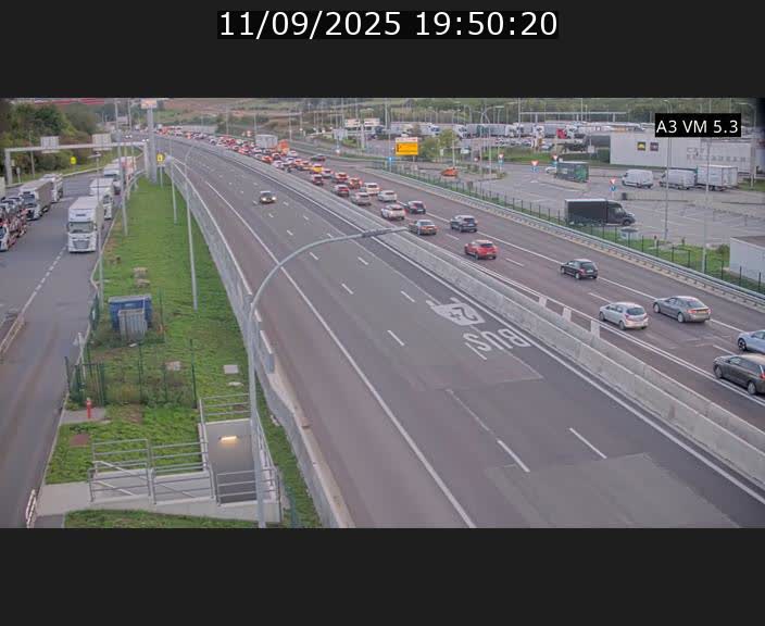 Traffic live webcam Luxembourg Aire de Berchem - A3 - BK 5 - direction France