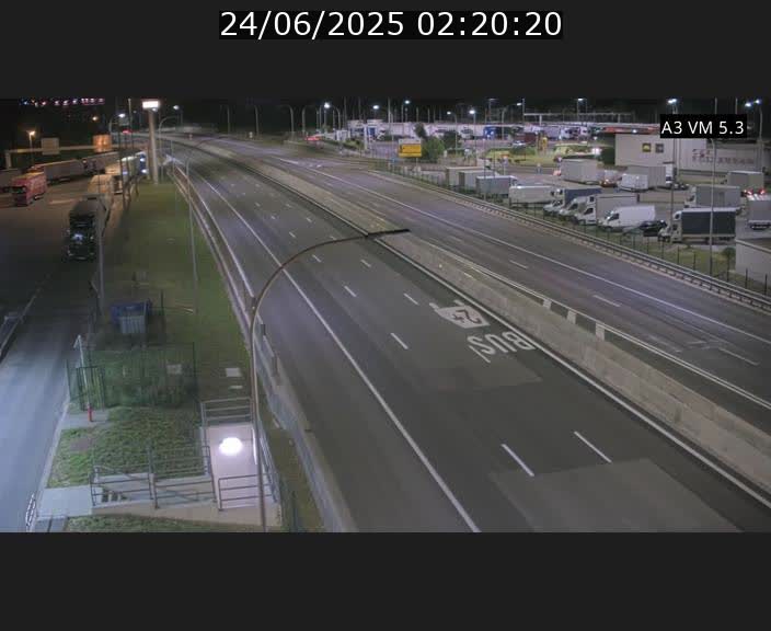 Traffic live webcam Luxembourg Aire de Berchem - A3 - BK 5 - direction France