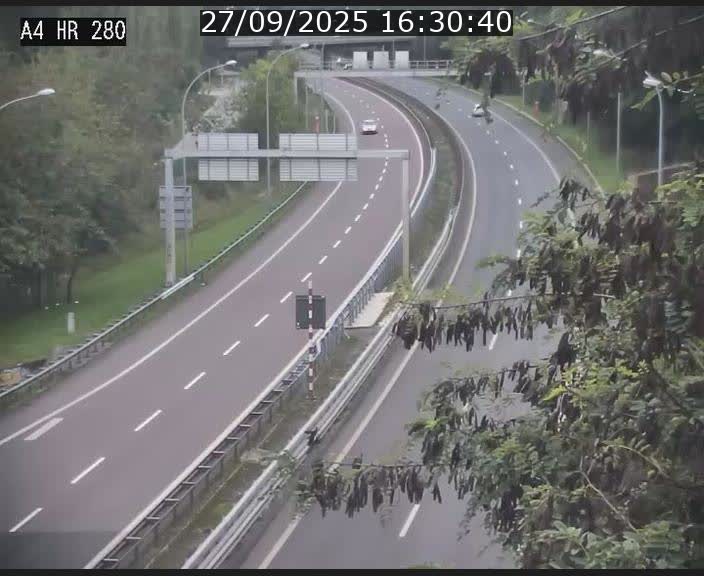 Webcam traffic A4 Luxembourg - BK 0.2 - P+R Bouillon (direction Luxembourg)