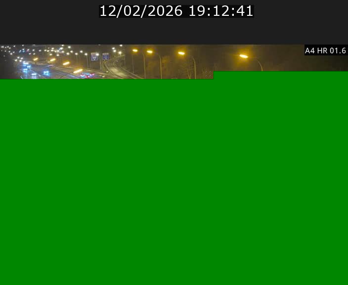 Info Trafic Luxembourg A4 - BK 1.6 - Croix de Cessange (direction Esch)