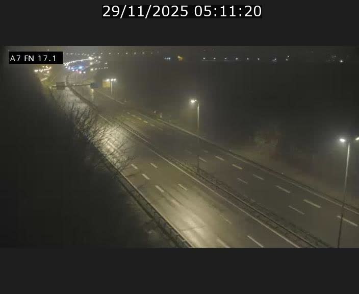 Caméra trafic Luxembourg - A7, Merscherbierg direction Mersch
