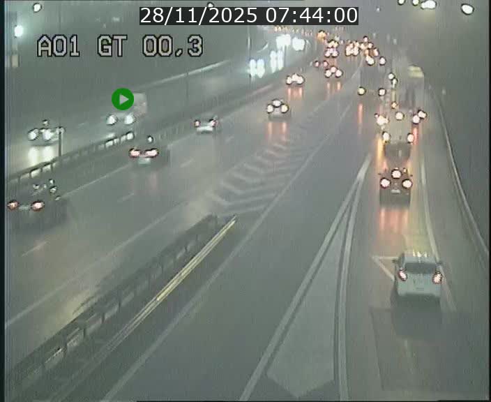 Traffic live webcam Luxembourg Croix de Gasperich - A1 direction Kirchberg - BK 0.3