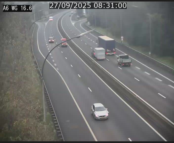 Traffic live webcam Luxembourg Aire de Capellen - A6 - BK 16.6 - direction Luxembourg/France/Allemagne