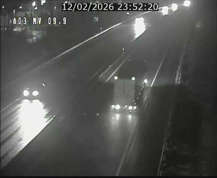 Webcam Autoroute à la Croix de Bettembourg - A3 - BK 9.9 - direction Luxembourg-Ville