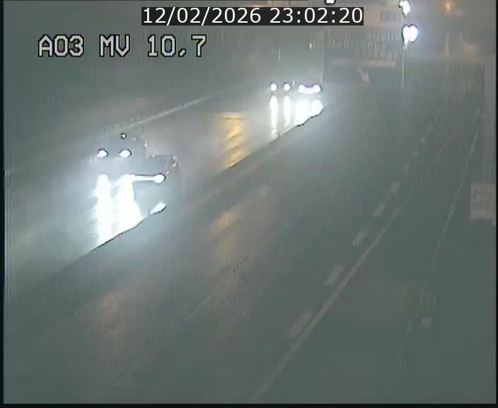 Traffic live webcam Luxembourg Croix de Bettembourg - A3 - BK 10.7 - direction France