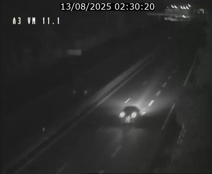 Webcam à la frontière franco-luxembourgeoise, avant la Croix de Bettembourg - BK 11.1 - direction Luxembourg-ville