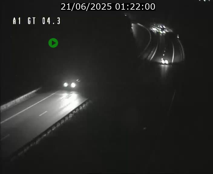 Traffic live webcam Luxembourg Itzig - A1 direction Sandweiler - BK 4.3
