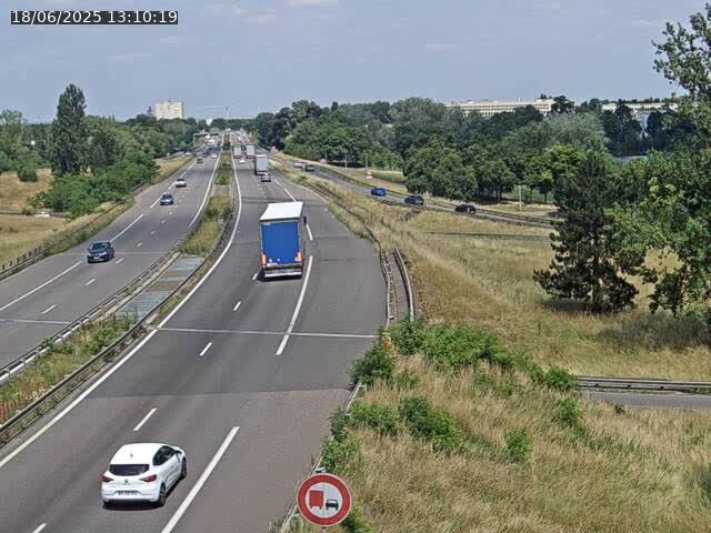 Caméra autoroute France - A31, Metz-centre direction Thionville