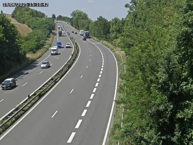Caméra autoroute France - A33, Rosières direction Lunéville