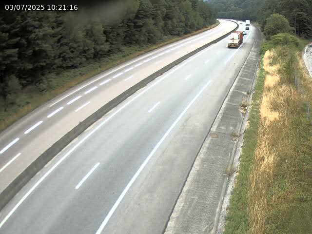 Caméra autoroute France - N57, Côte de la Calotine direction Nancy