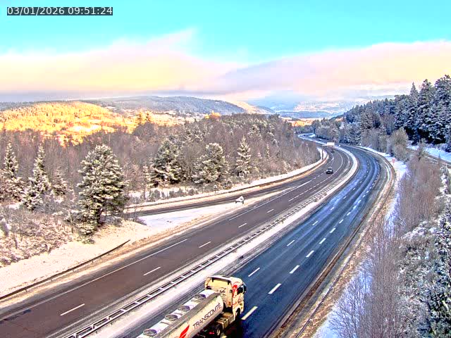 Caméra autoroute France - N57, Côte de la demoiselle direction Remiremont