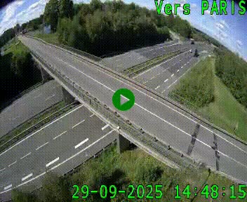 Clone of Caméra routière sur l'autoroute A20 au nord de Limoges, à la jonction avec la N520. Vue orientée vers Paris