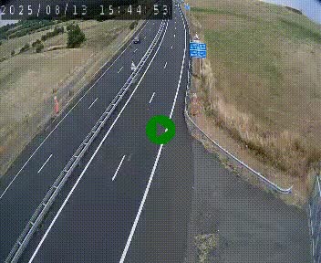 Caméra autoroute A75 à hauteur du col de la Fageole en direction de Clermont-Ferrand