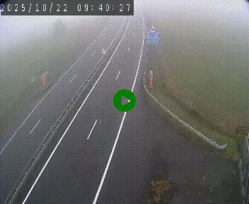 Caméra autoroute A75 à hauteur du col de la Fageole en direction de Clermont-Ferrand