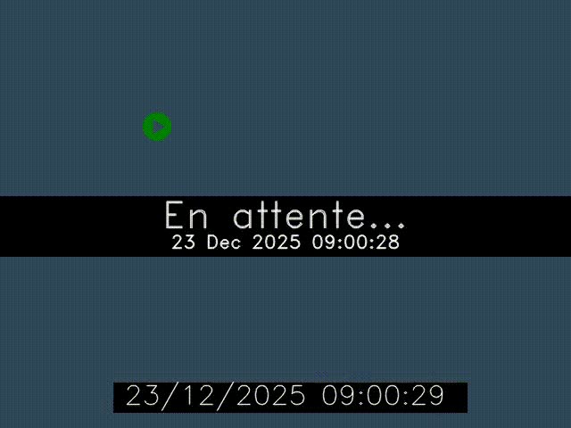 Webcam à Calais sur A216 (N216) en direction du port (harbour) de Calais.