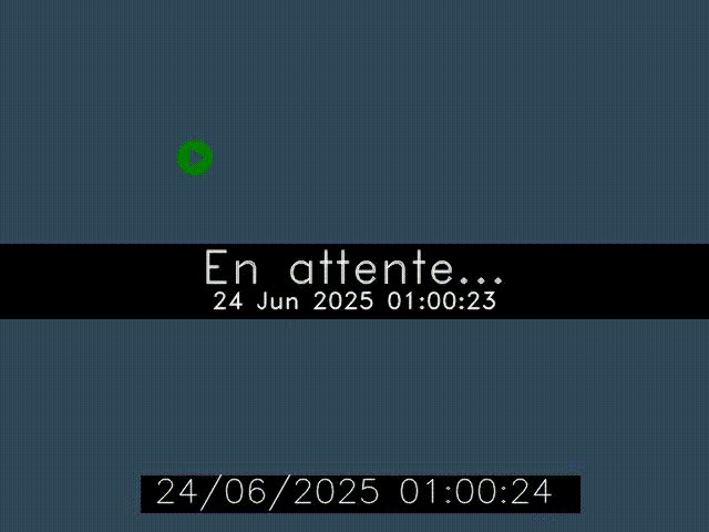 Webcam autoroute A2 à Valenciennes. Vue orientée vers Maubeuge et Mons (Belgique)