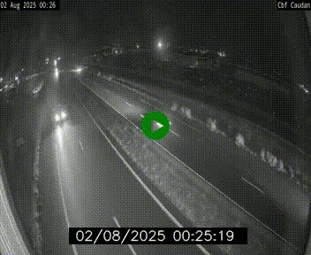 Webcam sur la N165 à hauteur de Caudan, dans le Morbihan.