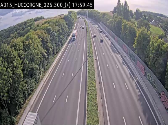 Webcam autoroute Belgique - Viaduc de Huccorgne - E42 
